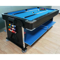 7ft snooker &amp; billiard hot-selling billiard pool table air hockey ping-pong functions 4 in 1 multi game table
