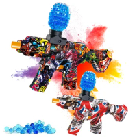 Mnin M416 Electric Gel Ball Blaster Toys,Eco-Friendly Splatter Ball Blaster,Automatic Outdoor Games Toys for Activities Team Gam