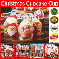 Christmas Cupcake Holder Christmas Cupake Cup Decoration Cake Cupcake Topper