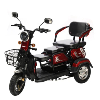 Cheap 3 Wheel Fat Tire Electric Cargo Delivery Bike Motorized Adult Electric Powered Tricycle