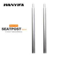 Wanyifa Ultralight Titanium Seatpost 31.8x535/600mm for Brompton Saddle Post