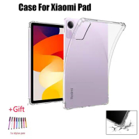 Tablet Cases for XIAOMI Pad 6 Max 14inch 2023 for Xiaomi Mi Pad 5 MiPad 5 Pro 11 inch 5G Redmi Pad SE 11 2023 Pro Flip TPU Case