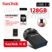 SanDisk Flash Drive CZ430 128G 64gb 16GB mini USB Pen Drive USB 3.1 Up to 130MB/S pendrive USB 3.0 USB Stick 32gb 128G