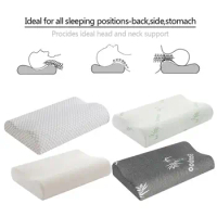 Memory Foam Bedding Pillow Relax Neck Protection Cervical Bedding Pillow for Health Care 50x30cm