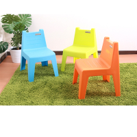 HOUSE好室喵 學童椅超厚實/塑膠椅/休閒椅/兒童餐桌椅-1入 台灣製造 三色可選