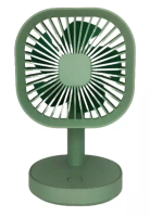 YASE YASE YS2209B LED Light Adjust Mini Fan USB Charging Mini Clip Fan Cable Rechargeable Battery Po