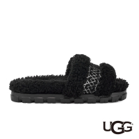 【UGG】女鞋/拖鞋/懶人鞋/Cozetta UGG Braid(黑色-UG1143974BLK)