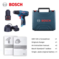 Bosch GSR 120-Li Lithium Electric Drill 12V Electric Screwdriver Speed Regulating Forward and Reverse Hand Drill