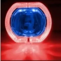 Projie BiLED Ala Ala Mini Pro 2,5 inch Casing Black Hitam Cahaya Putih Kuning Laser Cut Off Shroud A