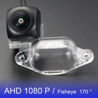 AHD 1080P Fish Eye Vehicle Rear View Camera For Nissan Panel Van (E25) / Ashok Leyland Stile 2009~2015 HD Night Vision 170°