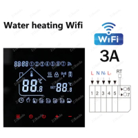 Wifi Smart Thermostat Split Floor Thermostat Google Home Heating Temperature Controller