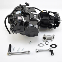 Motorcycle Engine LIFAN 140CC Foot Start Gear 0-4 Dirt bike ATV QUAD Black