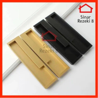TNT01 Tarikan 6626 Hitam Handle Laci Gagang Tanam Pintu Lemari