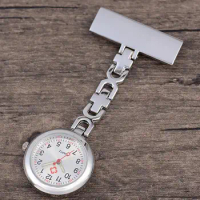Clip Round Dial Fob Fashion Brooch Pocket Watch Watch Nurse Pocket Watch On Pendant Hanging Quartz Nurse Pocket Watch