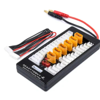 XT60 / T Parallel Charging Adapter Board 2-6s Lipo batteries Charger Plate for Imax B6 B6AC T-plug Deans Charge board