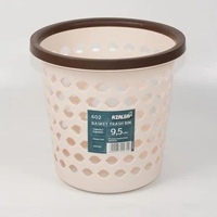 Azalea Tempat Sampah 9,5 Liter / Plastic Paper Basket 9,5 Liter (AZPB602) Chaki