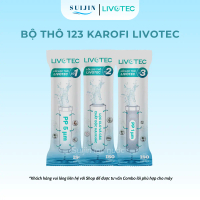 Bộ 3 Lõi Lọc Thô 123 KAROFI LIVOTEC Chính Hãng Dành Cho Máy Lọc Nước RO