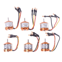 A2212 Brushless Motor 930/1000/1400/2200/2450/2700KV untuk pesawat RC Multi-copter Brushless outrner
