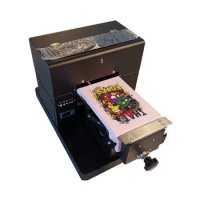 A4 Size T shirt Printer Direct to Garment DTG Printing machine for printing Tshirt,PVC,Phone cover