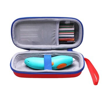 LTGEM EVA Hard Case for 3Doodler Start+ Essentials 2021 3D Pen Set and Accessories Travel Carrying Storage Bag