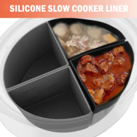 Cooking Liner Reusable Stew Pot Basket Kitchen Accessories for 6 QT Slow Cookers