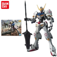 Bandai Gundam Model Kit Anime Figure MG 1/100 IRON-BLOODED ORPHANS Barbatos Fourth Form Action Figures Toys Gifts for Children