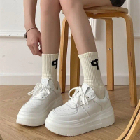 2025 New Women's White Sneakers, Trendy Summer Breathable Versatile Women's Shoes, Niche Sports Casu