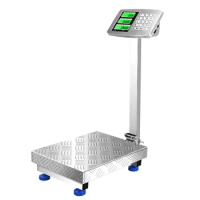 Commercial bench scale stainless steel 150kg electronic 100kg scale folding stainless steel material waterproof