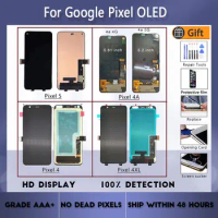For Google Pixel 4 4A 5 XL LCD Display Touch Screen Digitizer Assembly Replacement For Google Pixel 4 5 4A 4G 5G XL OLED screen