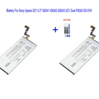 2x 2700mAh LIP1645ERPC Battery For Sony Xperia XZ1 5.2" G8341 G8342 G8343 XZ1 Dual F8342 SO-01K Batteries + Repair Tools kit