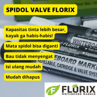 ECER/SATUAN Spidol Whiteboard Florix Valve Kaligrafi