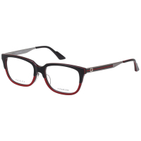 GUCCI 光學眼鏡(黑配紅色)GG9084J