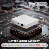 Tuya Zigbee Matter Thread Gateway Smart Home Bridge Matter Hub Support Voice Control Siri Homekit Smartthings Google Alexa
