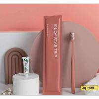 Disposable Toothbrush Toothpaste Set Travel Dental Kit Hotel Homestay Airbnb Outstation Berus Gigi