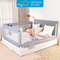 Thanh chắn giường tấm khung thép dạng trượt cho bé 1m2 1m5 1m8 1m9 2m2 an toàn MySun
