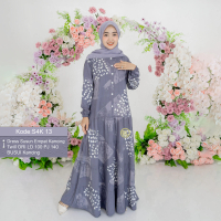 DRESS GAMIS TWILL ORI BY ELZHAF LD 100 CM PJ 140 CM
