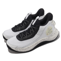 Under Armour 籃球鞋 Curry 3Z7 男鞋 白 黑 緩衝 中筒 子系列 運動鞋 UA 3026622101