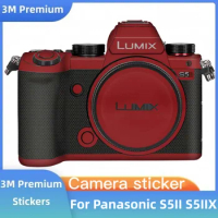 For Panasonic S5II S5IIX S5M2 S5M2X Decal Skin Vinyl Wrap Film Camera Body Protective Sticker Protector Coat S5 Mark II IIX S5M2