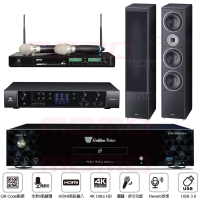 【金嗓】CPX-900 K1A+JBL BEYOND 1+ACT-941+Monitor Supreme 2002(6TB伴唱機+擴大機+無線麥克風+喇叭)