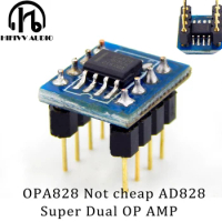 Super OP AMP OPA828 For HiFi Audio Amplifier IC Fever Fouble Operational Amplifier SOP8 SOIC8 Single OP AMP Conver Double OP AMP