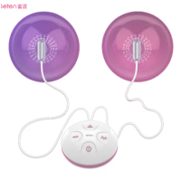 Leten Hands Free Electric Breast Pump Bra Stimulator Massager Tongue Lick Nipple Suction Cups Sucker Vibrator Sex Toy for Woman
