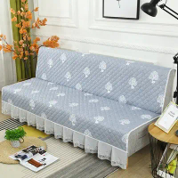 1.36m 1.8m Foldable Sofa Bed Cover Simple Sofa Cover Dustproof Cover Universal for All Seasons