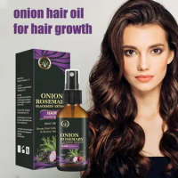 Onion Hair Growth Oil Hair Growth Spray Rosemary Oil Leave In Hair Growth Spray 30ml Blackseed Anti Loss Hair Growth Mist Spray