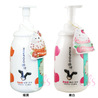 [$699免運] 潤波 全脂牛奶 沐浴慕絲泡泡 極潤/嫩白 850ml 兩款供選☆艾莉莎ELS☆