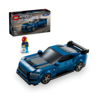 【LEGO 樂高】極速賽車系列 76920 Ford Mustang Dark Horse Sports Car+71049 F1收藏賽車