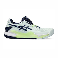 Asics GEL-Resolution 9 [1042A208-301] 女 網球鞋 比賽 訓練 法網配色 薄荷綠 藍
