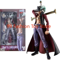 In Stock Original MegaHouse Variable Action Heroes VAH Dracule Mihawk ONE PIECE Anime Figure Model Collectible Action Toys Gifts