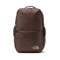 【The North Face 官方旗艦】北面男女款棕色便捷收納休閒後背包｜81DN9IS(筆電包/登山包)