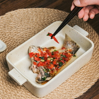 微波爐烤箱專用碗芝士焗飯烤盤烘焙家用陶瓷盤子烤盤網紅焗飯烤