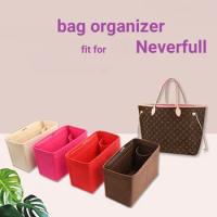 【Soft andLight】Bag Organizer Insert For Lv Neverfull GM MM PM Bucket Organiser Divider Shaper Protector Compartment Inner Lining